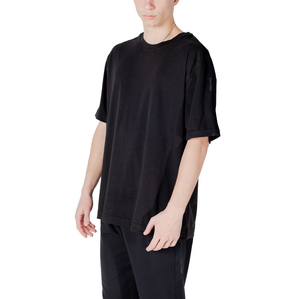Black Cotton T-Shirt