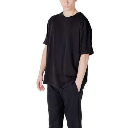 Black Cotton T-Shirt