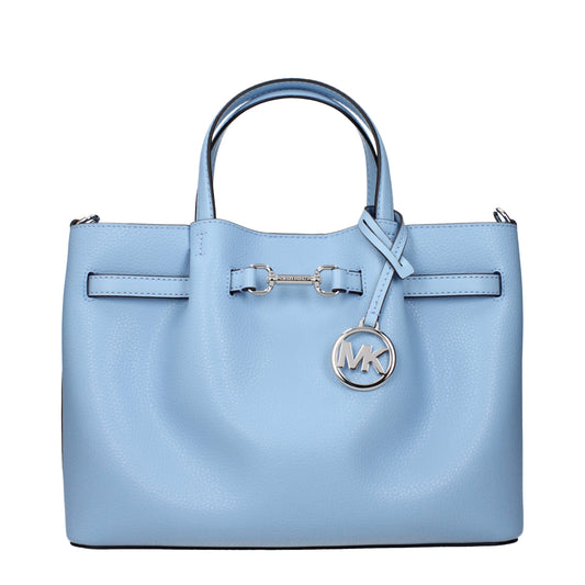 Light Blue Leather Handbags
