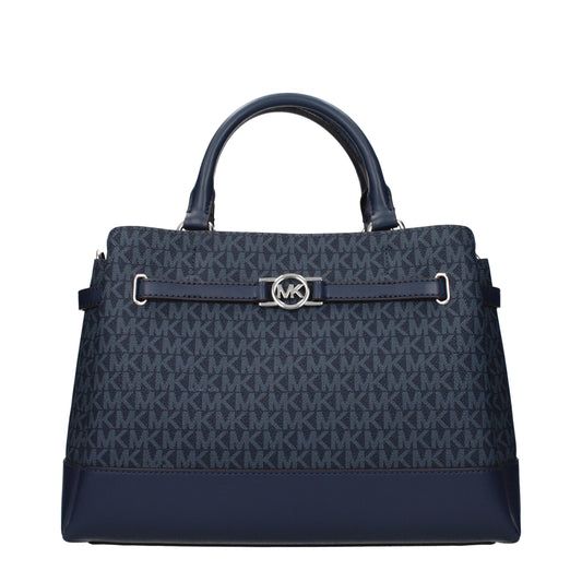 Blue Fabric Handbags