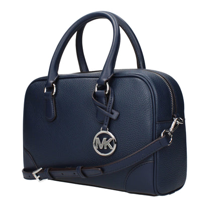 Blue Leather Handbags