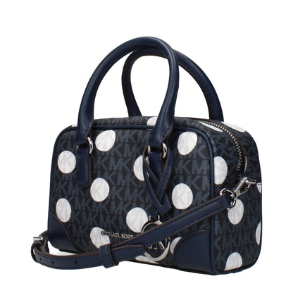 Blue Fabric Handbags