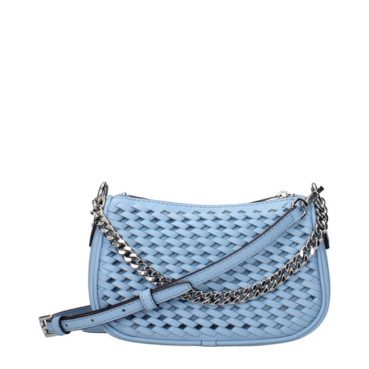 Light Blue Leather Handbags