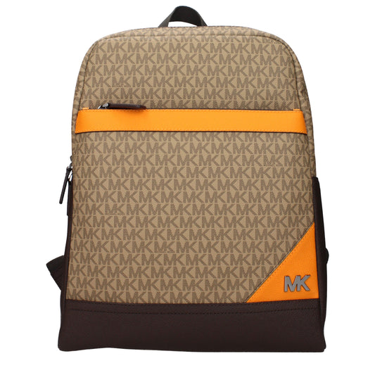 Brown Fabric Backpacks