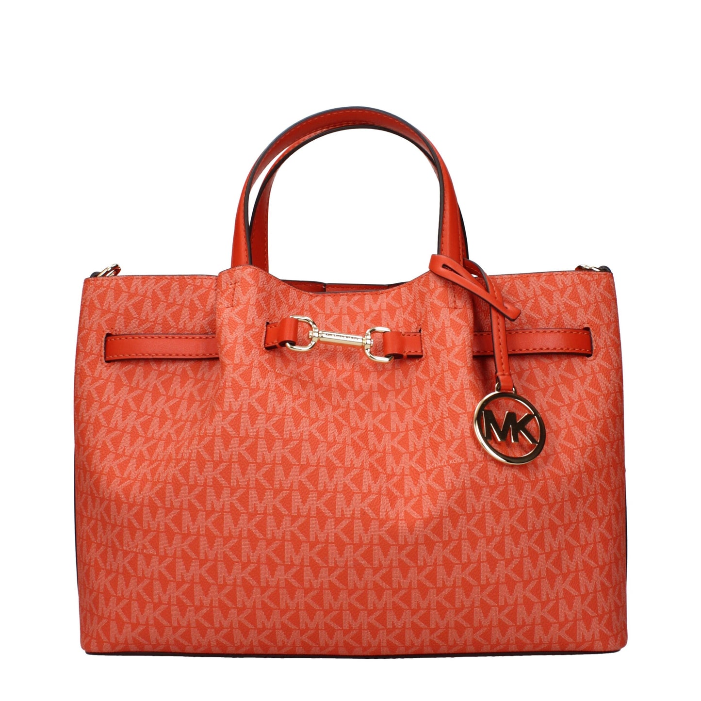 Orange Fabric Handbags