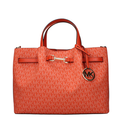 Orange Fabric Handbags