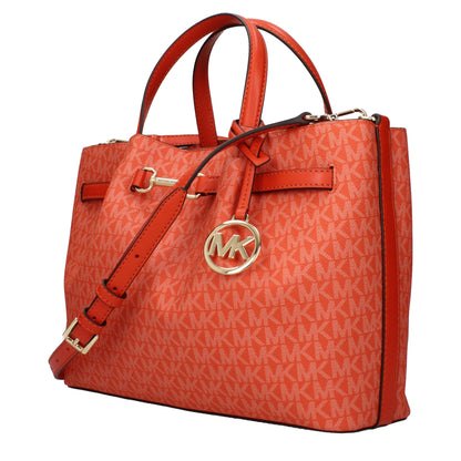 Orange Fabric Handbags
