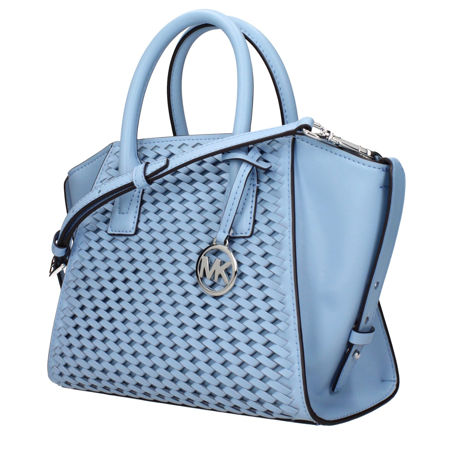 Light Blue Leather Handbags