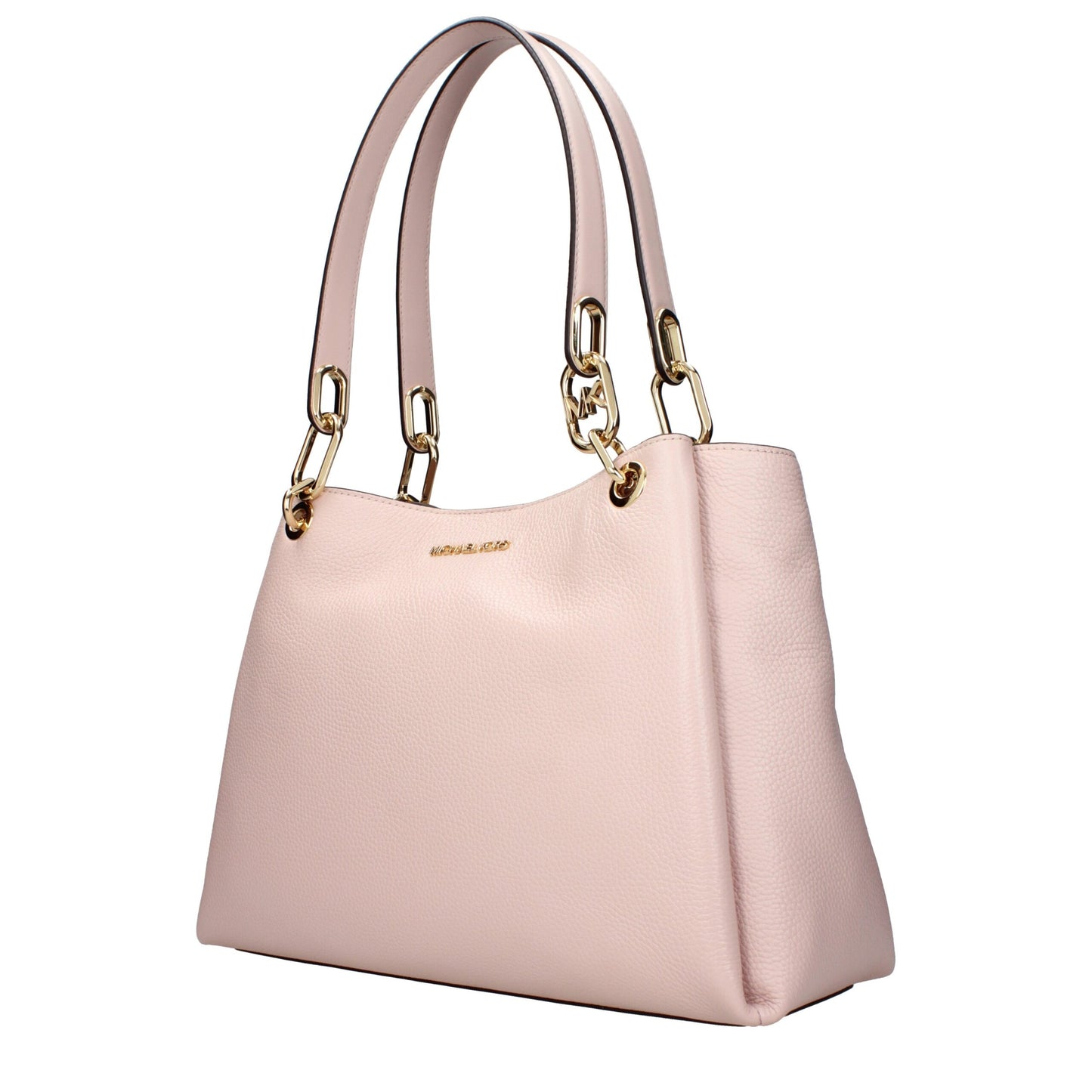 Pink Leather Shoulder Bags
