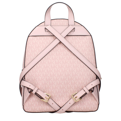 Pink Fabric Backpacks