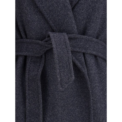 Denim-effect Wool Carnia Coat