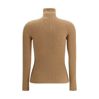 Ribbed long-sleeve T-shirt