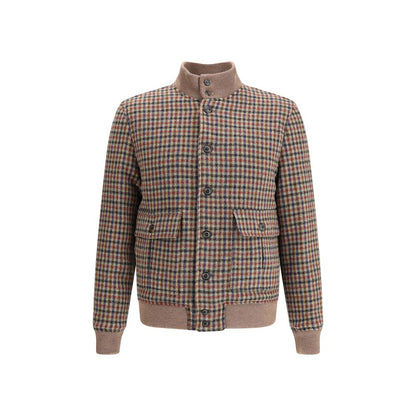 Valstarino Jacket in Prince of Wales lambswool