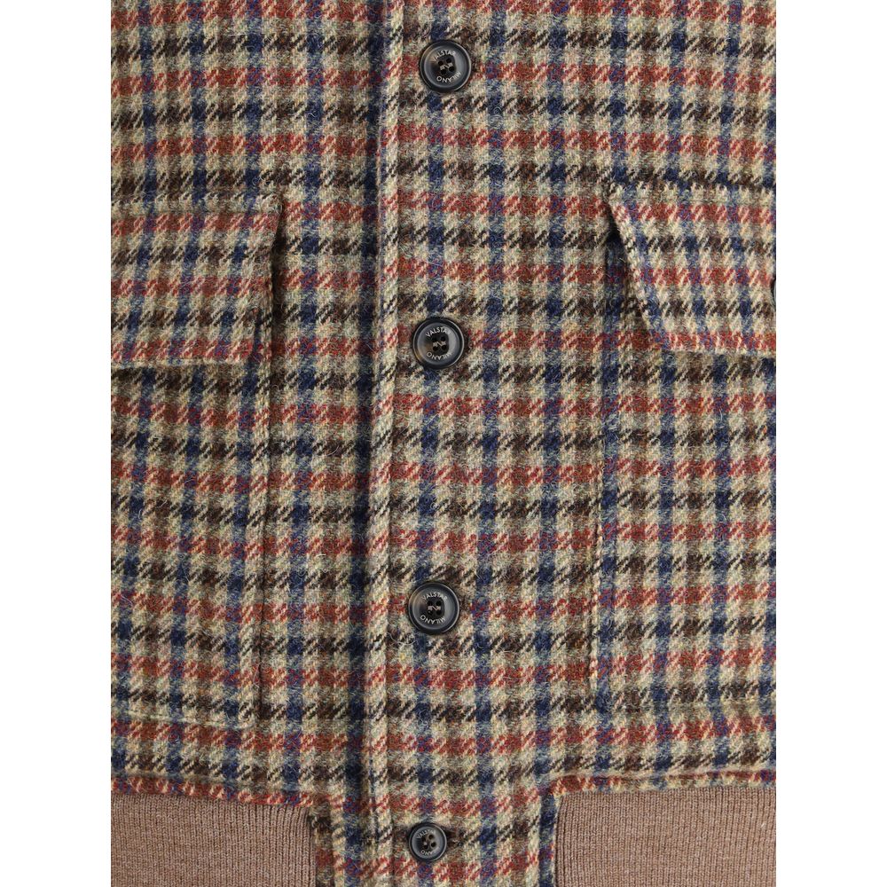 Valstarino Jacket in Prince of Wales lambswool