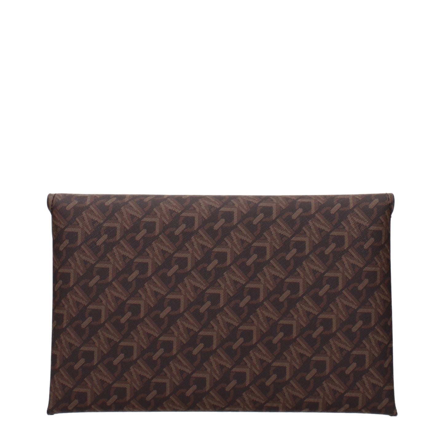 Brown Fabric Clutch Bags