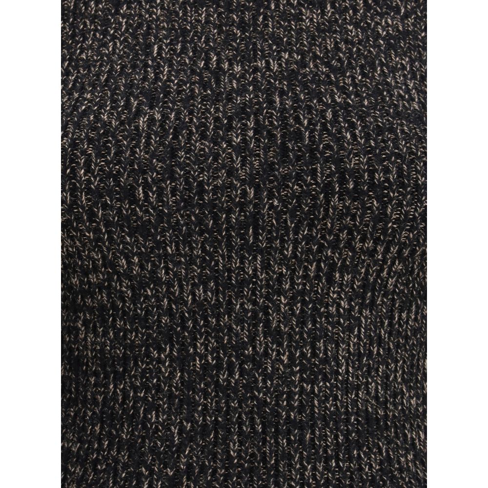 Ribbed long-sleeve T-shirt