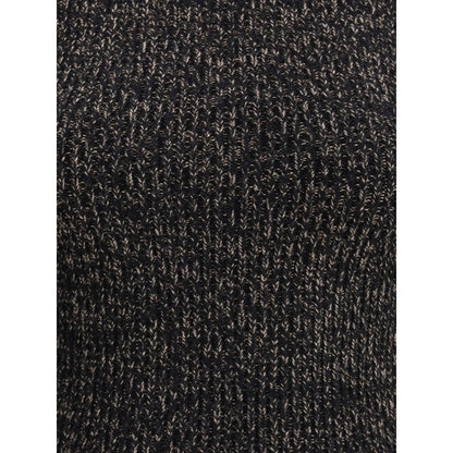 Ribbed long-sleeve T-shirt