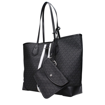 Black Fabric Shoulder Bags
