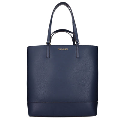 Blue Leather Shoulder Bags
