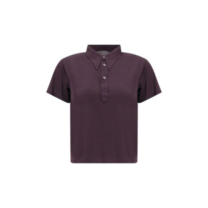 Semi-sheer polo Shirt