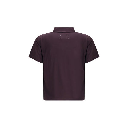 Semi-sheer polo Shirt