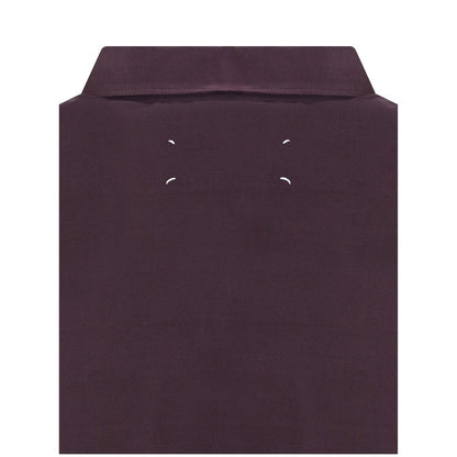 Semi-sheer polo Shirt