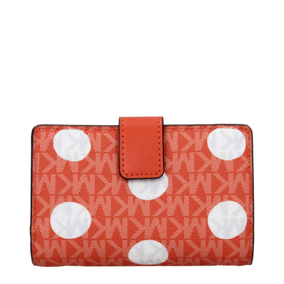 Orange Fabric Wallets