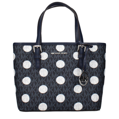 Blue Fabric Handbags