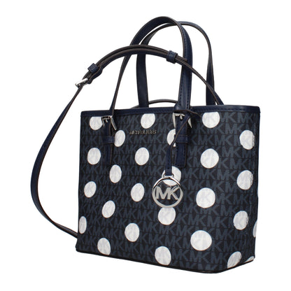 Blue Fabric Handbags