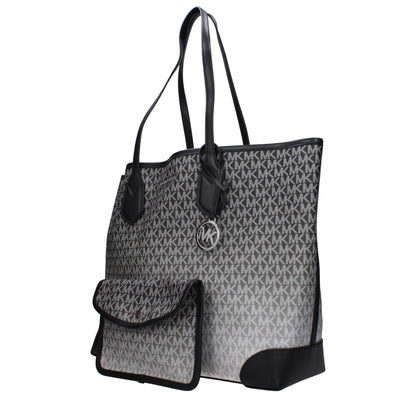 Black Fabric Shoulder Bags