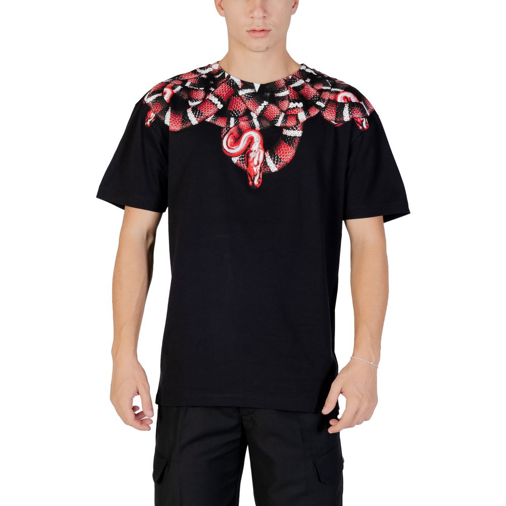 Black Cotton T-Shirt