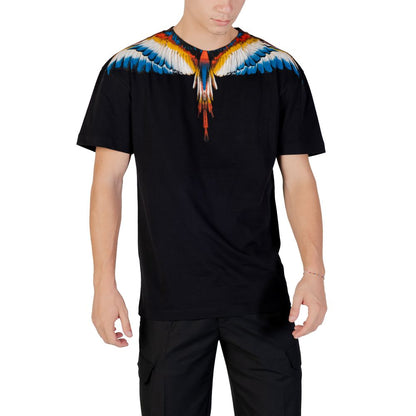 Black Cotton T-Shirt