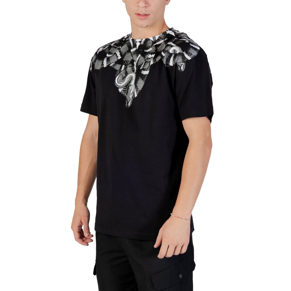 Black Cotton T-Shirt