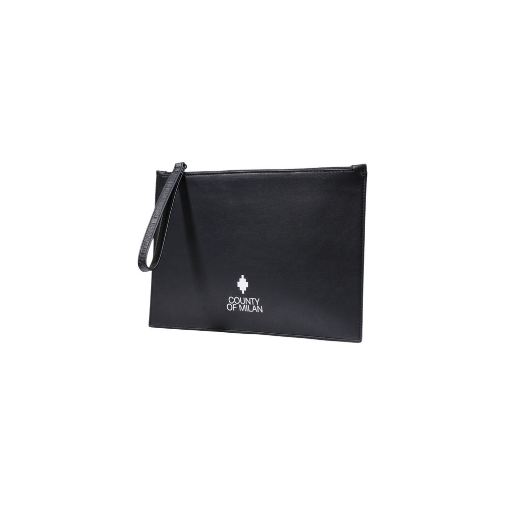 Black Polyethylene Clutch Bag