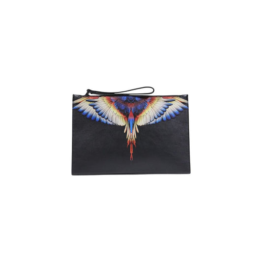 Black Polyethylene Clutch Bag