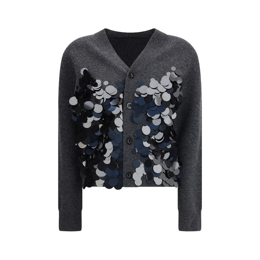 Sequined Wool Cardigan