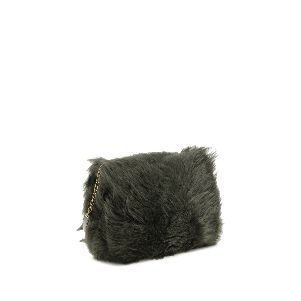 Jamie medium Shearling Shoulder Bag