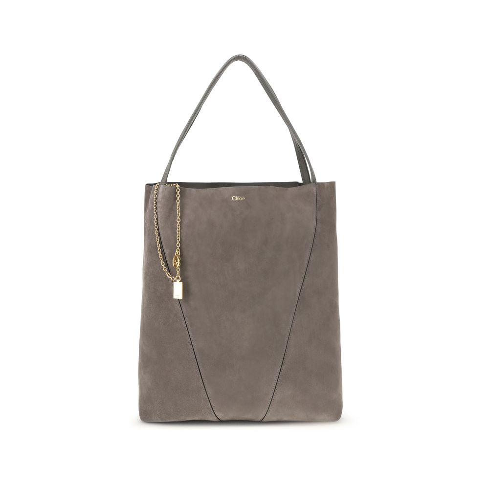 Spin suede Tote Bag