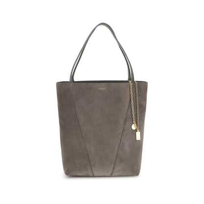 Suede Spin Tote Bag