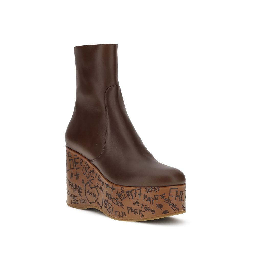 Maxime wedge Ankle Boots