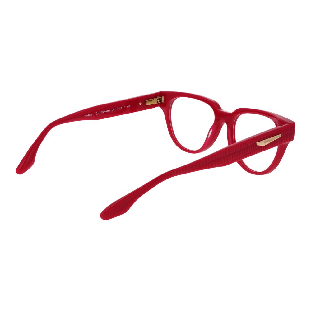 Red Women Glasses Frame