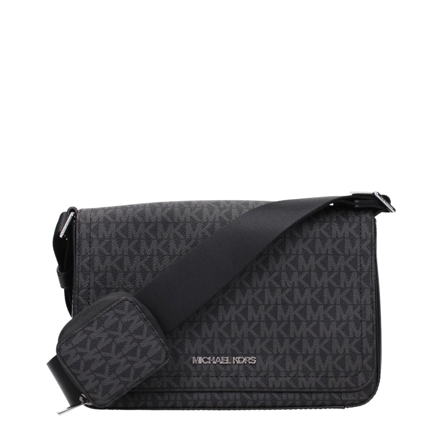 Black Fabric Crossbody Bags