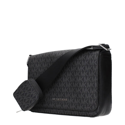Black Fabric Crossbody Bags