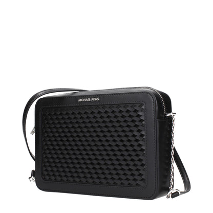 Black Leather Crossbody Bags