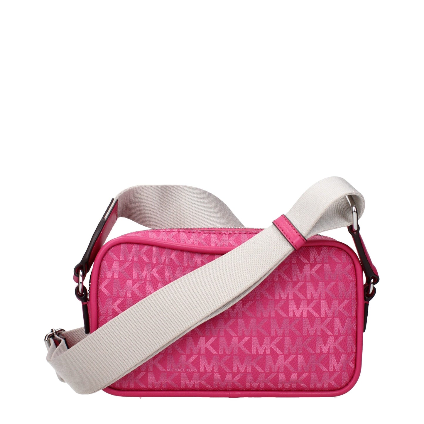 Pink Fabric Crossbody Bags