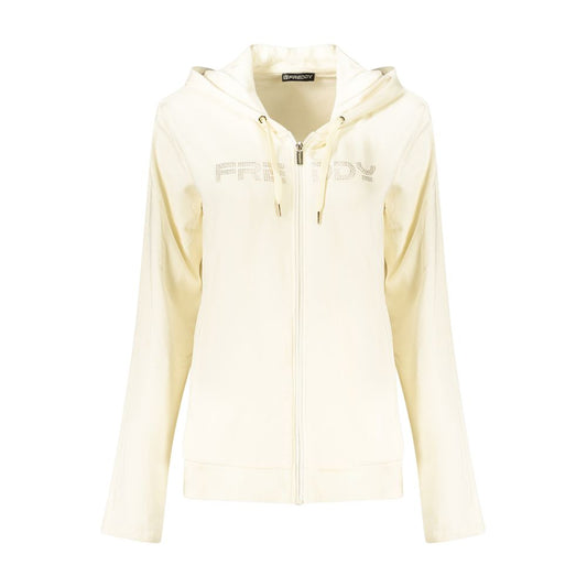 White Cotton Sweatshirt