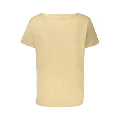 Beige Cotton T-Shirt