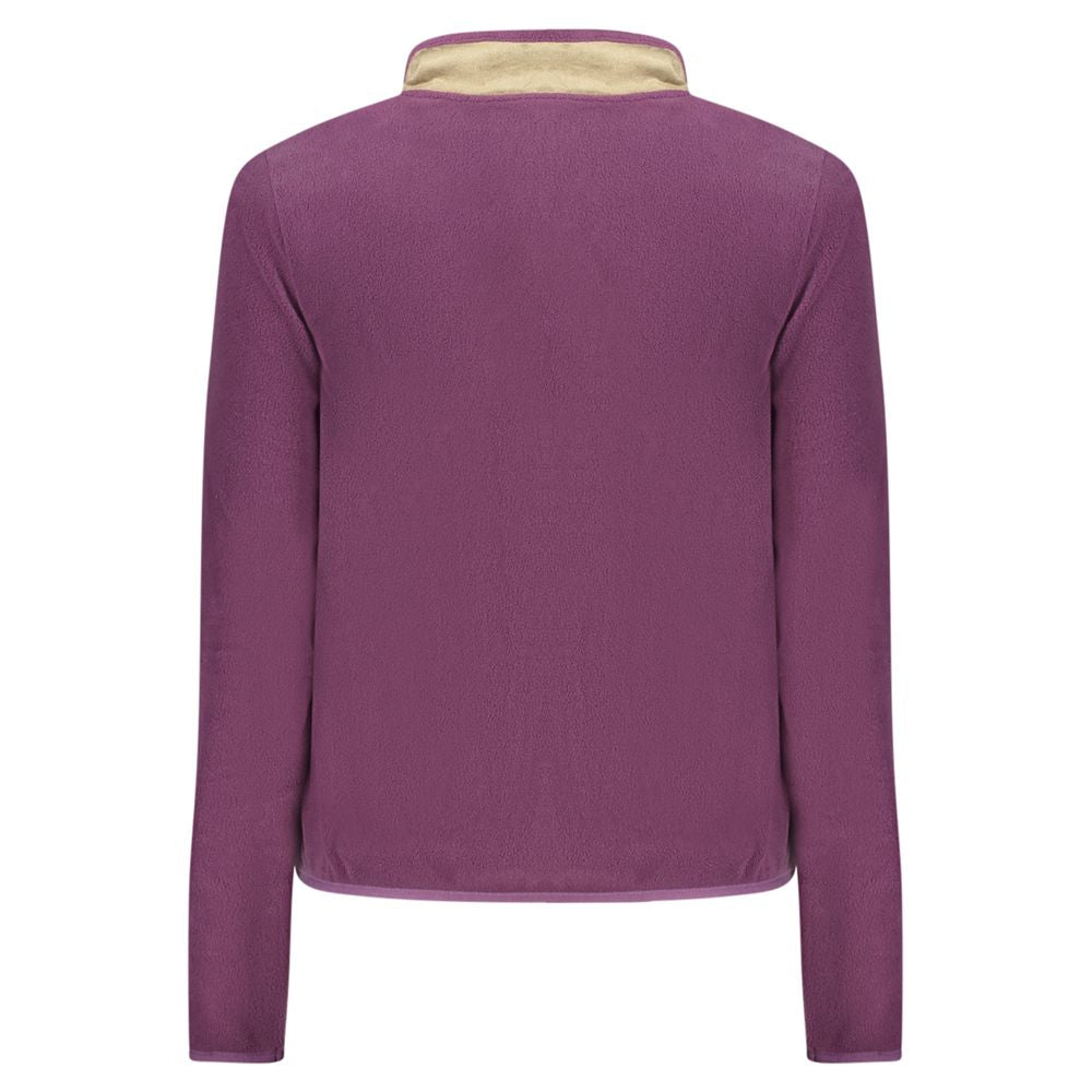 Purple Polyester Sweatshirt