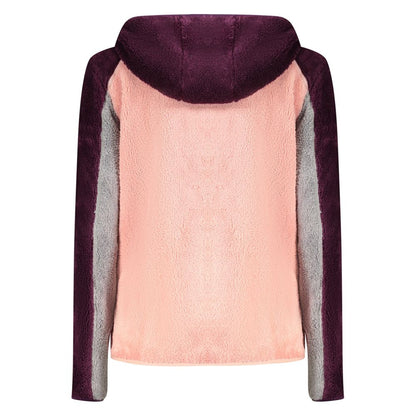 Pink Polyester Sweatshirt