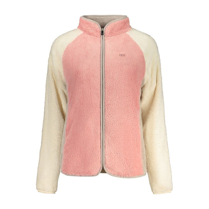 Pink Polyester Sweatshirt